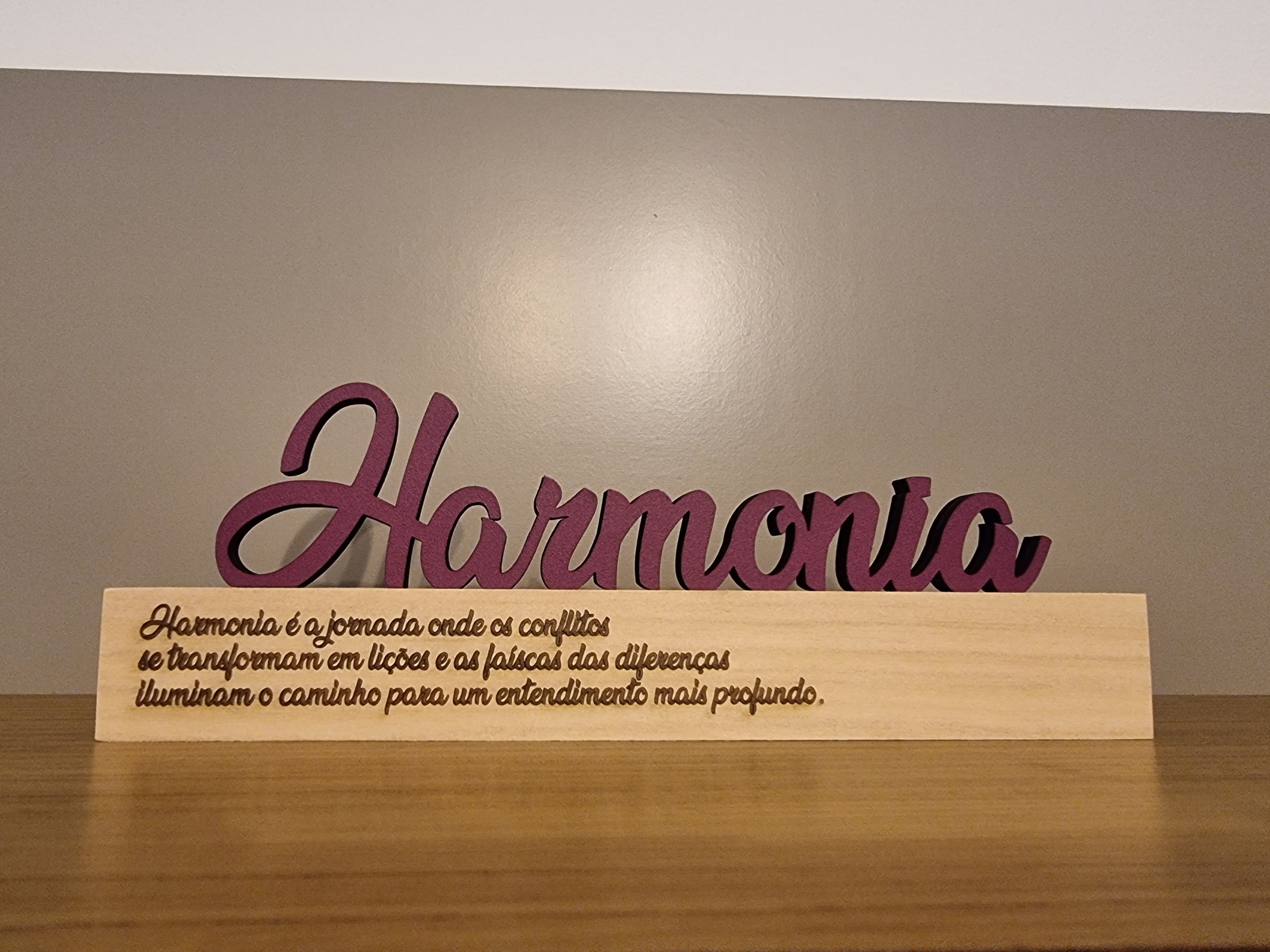 Troféu Decorativo - Harmonia